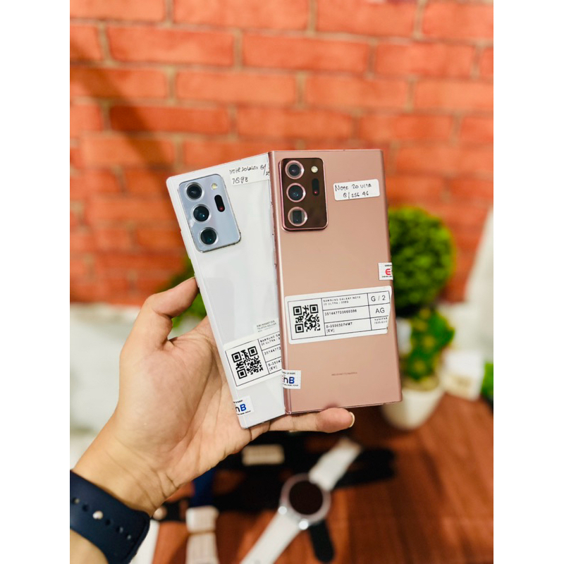 Handpone Hp Samsung Note 20 Ultra 8/256 4G Sein Resmi second Seken bekas murah bergaransi Seken siap