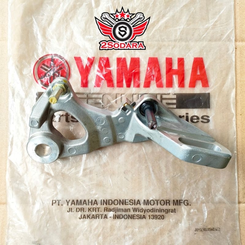 Besi Breket Dudukan Kaliper Rem Belakang Yamaha Vixion NVL NVA - MX King 1PA ORIGINAL