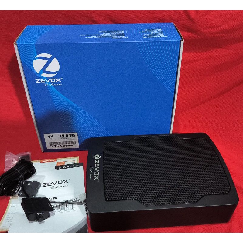 Subwoofer Kolong Zevox ZV 8 PR - Zevox ZV 8 PR New-yaafi car audio