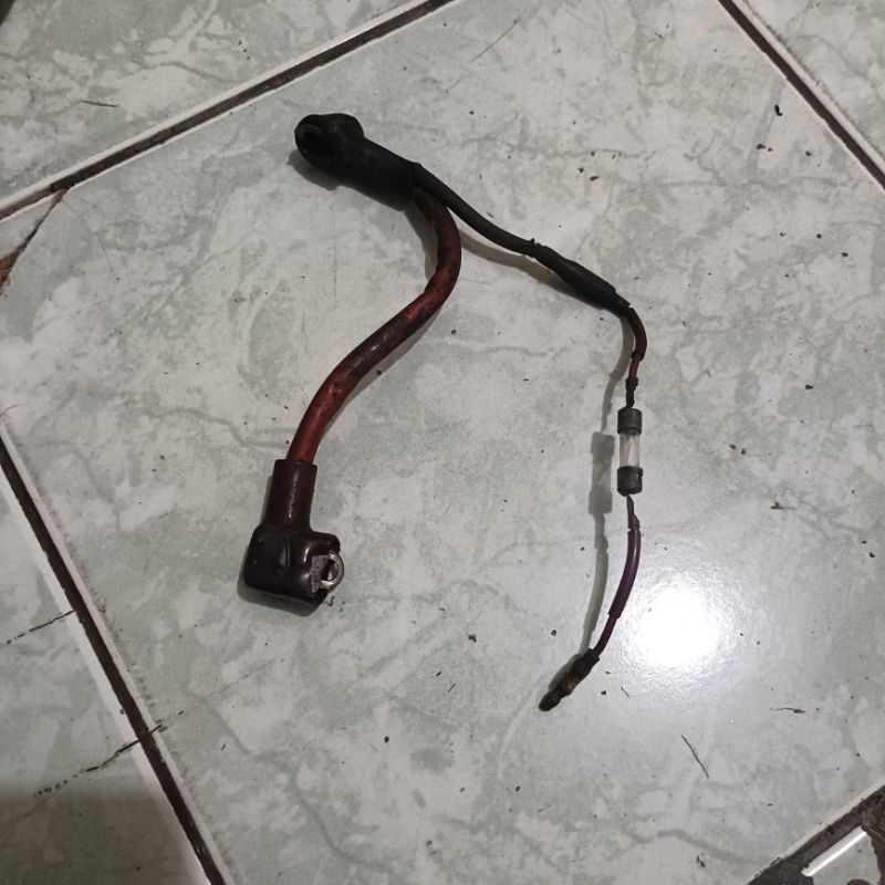 kabel aki yamaha scorpio original