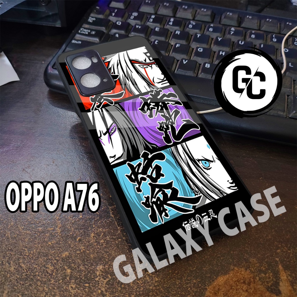 case OPPO A76/GC30/Motif ANIME/softcase glossy OPPO A76 A36/Casing OPPO A76/Case glitter/kesing