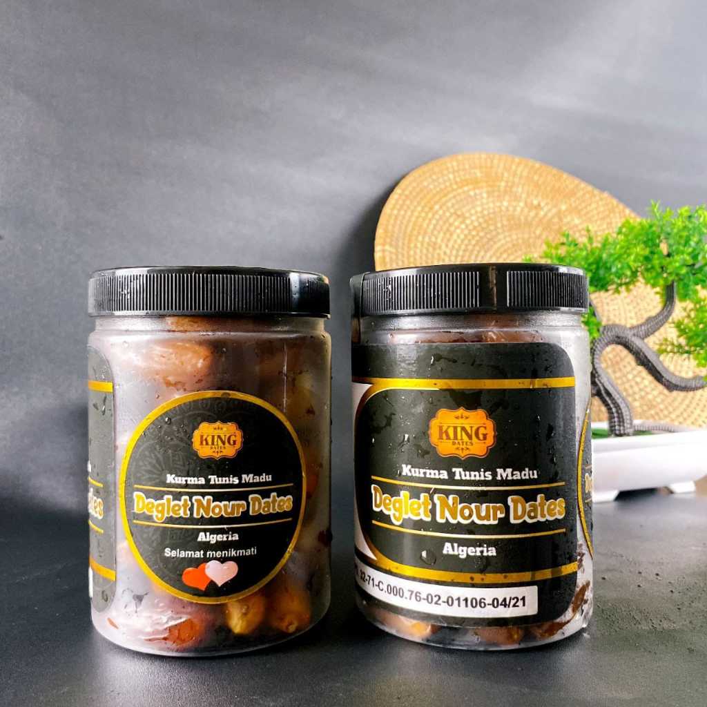 

Kurma Tunisia Madu 500 Gram King Dates Kemasan Toples Segel Aman