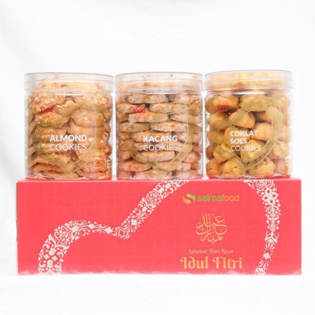 

HOT SALE HAMPERS LEBARAN DEA BAKERY PREMIUM KUE KERING ISI 3 / HAMPERS IDUL FITRI/PAKET KUE KERING