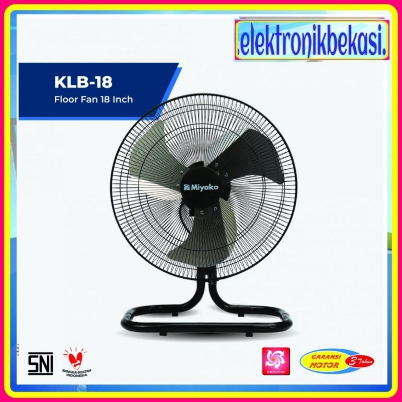 Tornado fan Miyako KLB 18 / Kipas Angin Tornado Miyako 18 Inch KLB 18 / Miyako KLB 18 Kipas Tornado