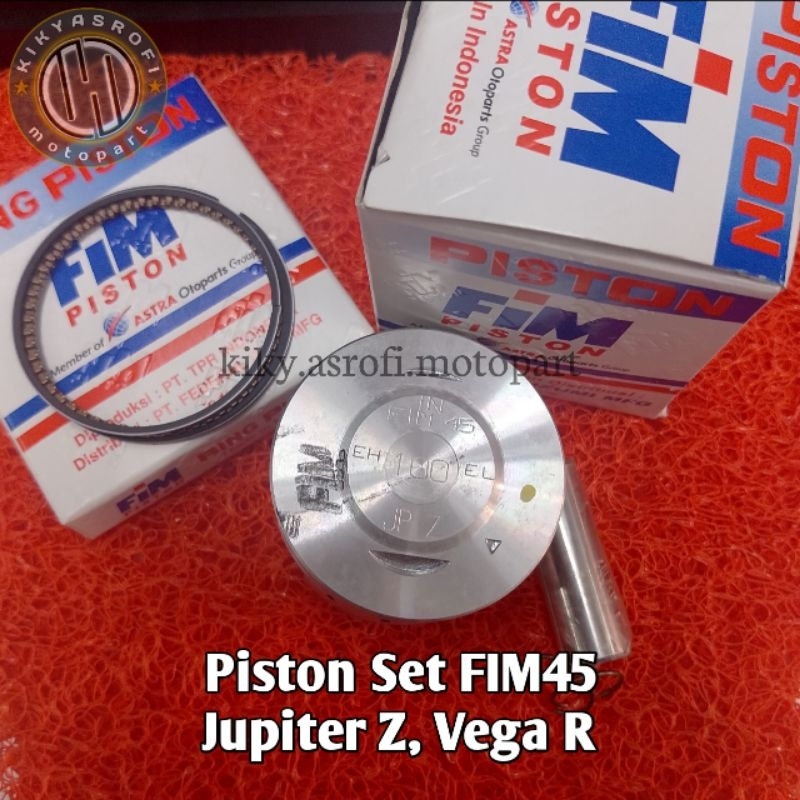 Piston Kit FIM45 Jupiter Z/Vega R OS100 & 150 Dia.52 & 52.5 Pen 13