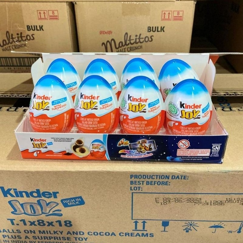 

KINDERJOY 1 box isi 8