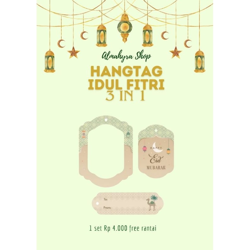

Almahyra__Shop Hangtag Idul Fitri / Hangtag kue kering / Hangtag hampers lebaran