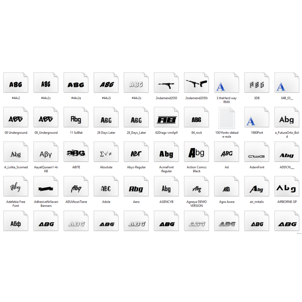 1500+ Font Keren Di Pixellab
