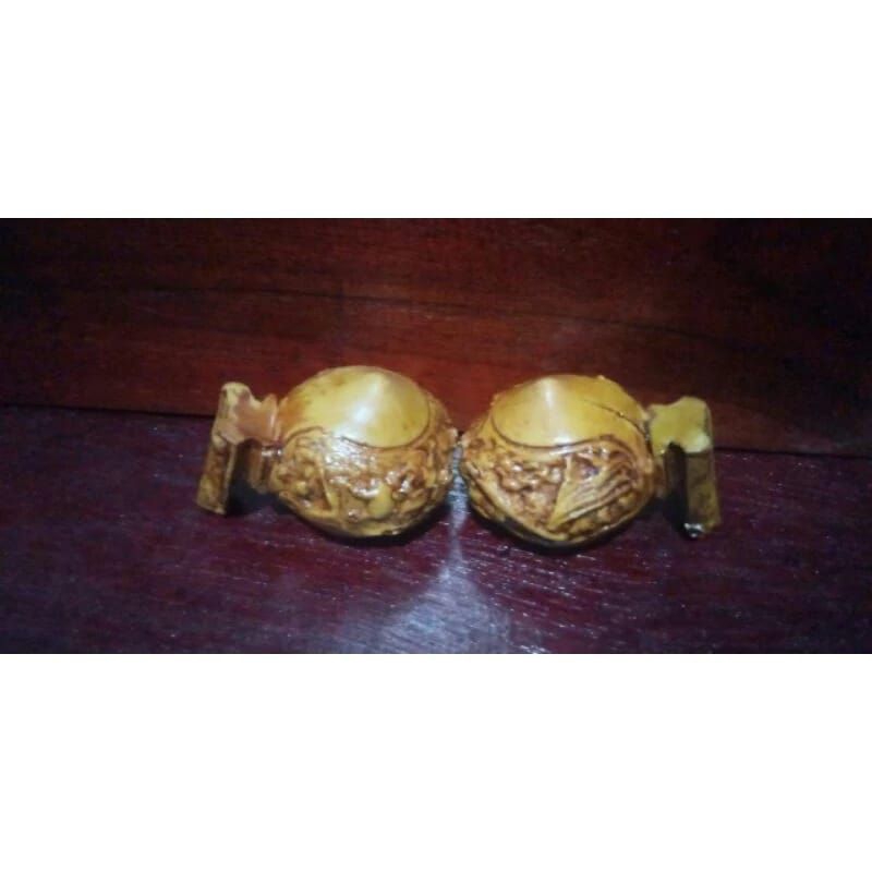 cepuk pleci 1pcs motif naga bahan fiber