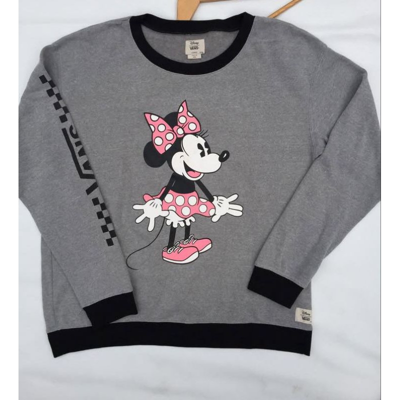 crewneck Vans X Minnie mouse
