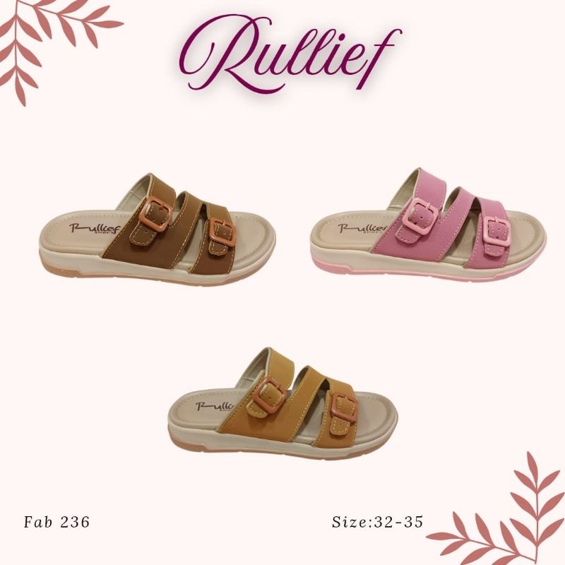 Sandal Selop dan Jepit anak cewek  // Rullief // FAB 235 // FAB 236