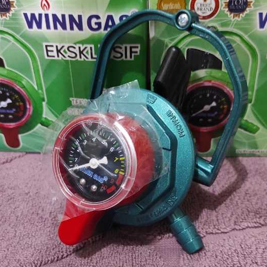 Regulator Winn Gas Double Lock Winn Gas W 800 M Eksklusif Dan Selang Gas Tebal SNI PROMO MURAH