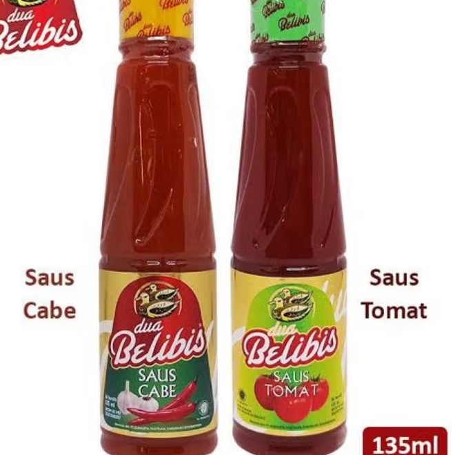 

SAUS DUA BELIBIS KEMASAN BOTOL 135 ML - SAOS SAMBAL ASLI