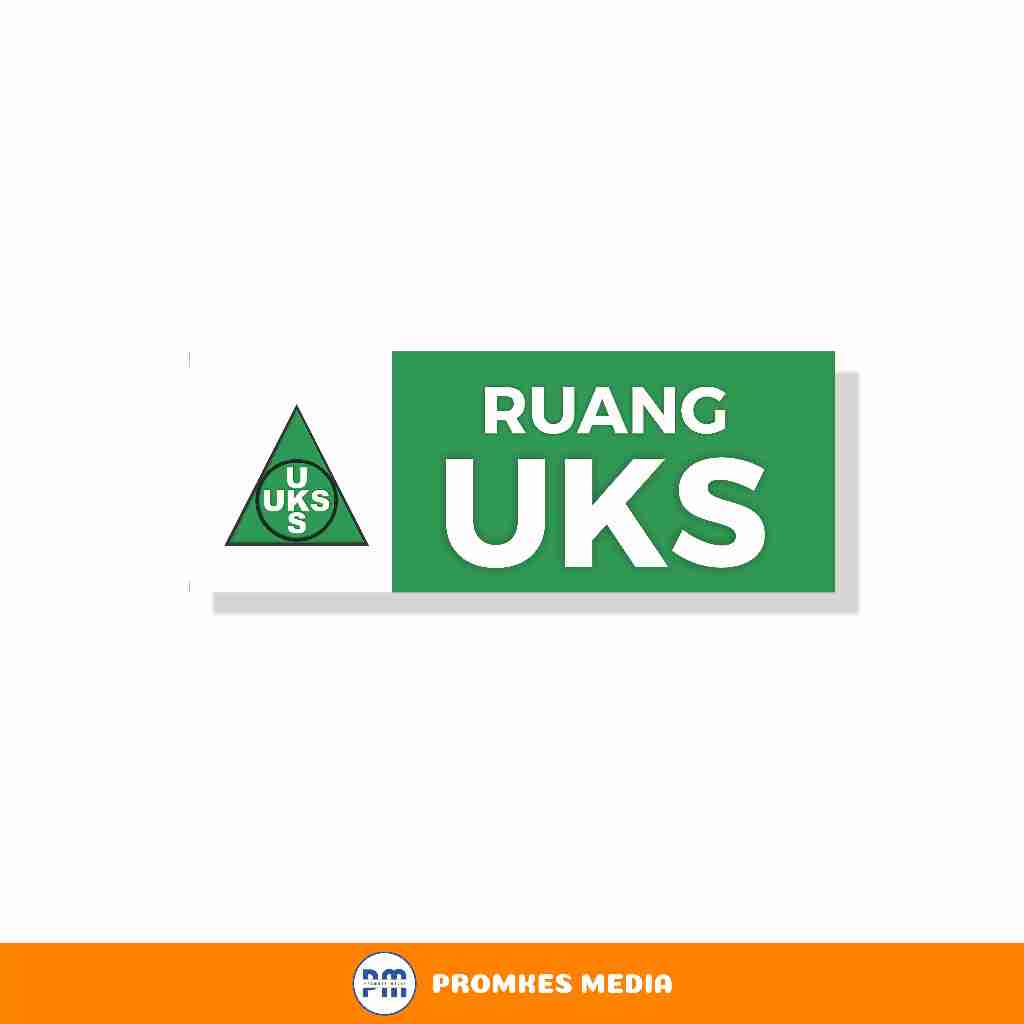 Stiker Nama Ruang UKS, Trias UKS