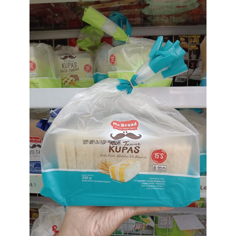 

Roti Mr Bread Tawar Kupas 330 Gram