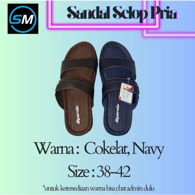 Sandal Selop pria remaja anak muda / Sandal kekinian Ogardo / sandal japit keren