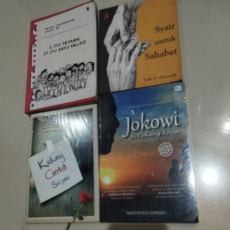 syair untuk sahabat, 2 itu teman 37 itu satu kelas, kidung cinta sejati, tukang kayu