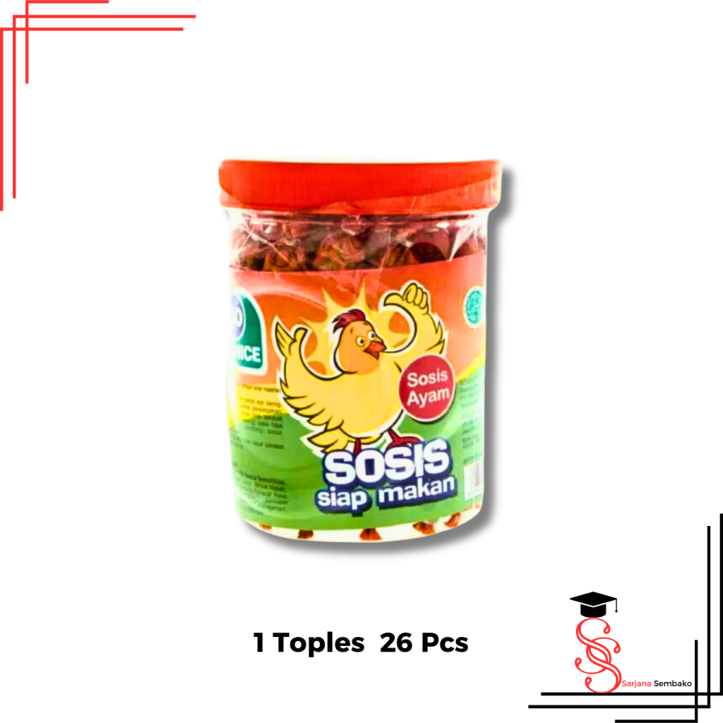 

So Nice Sosis Ayam Siap Makan - 1 Toples
