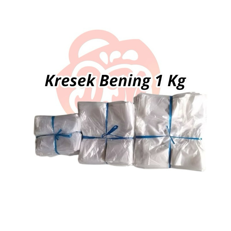Kresek Bening 1 Kg || Kresek Bening Kecil Sedang Besar || Kresek Bening