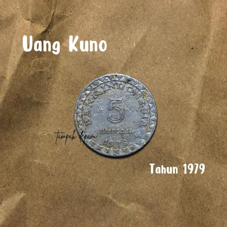 Koleksi Uang Logam Kuno RP 5 Tahun 1979