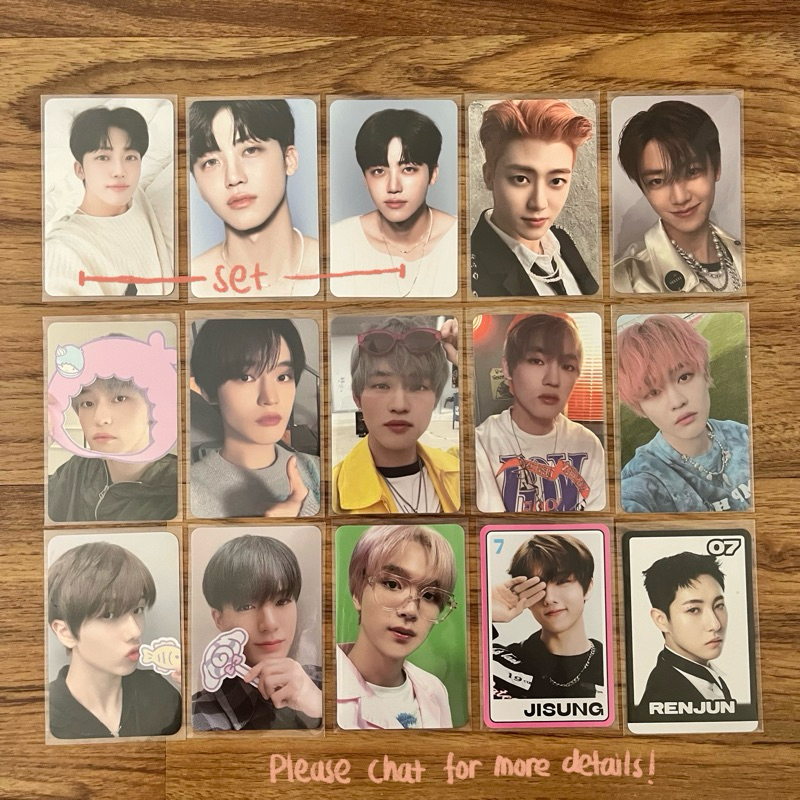 (Baca Deskripsi) nct dream chenle jeno jaemin renjun jisung haechan photocard pc season greetings 20