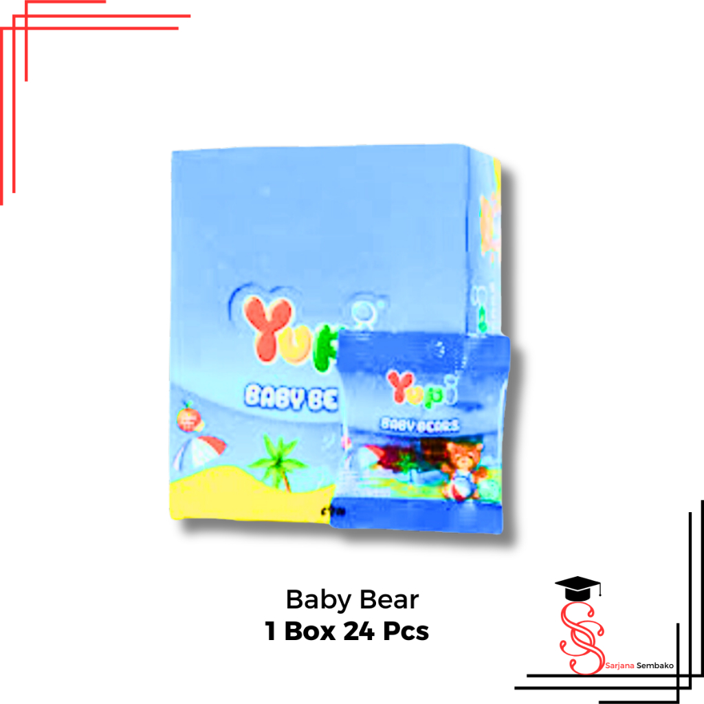 

Yupi Candy Gummy Baby Bear - 1 Box
