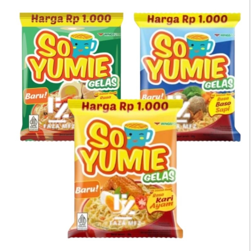 

So yumie mie renteng/ so yumie gelas renteng 10 sachet