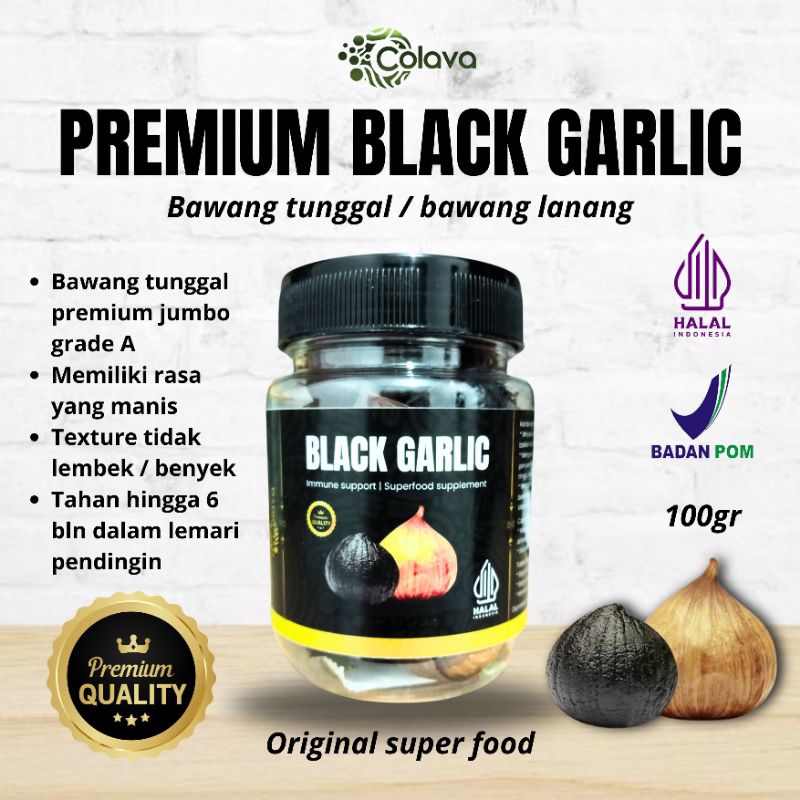 

Colava premium Black Garlic original superfood 100gr