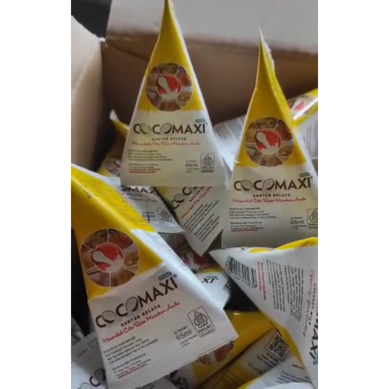 

Santan Cair Cocomaxi 65 Ml 1 dus isi 32 Pcs