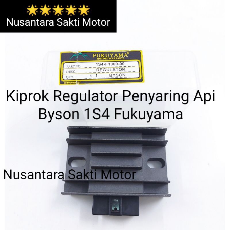 kiprok regulator Byson bison Fukuyama penyaring api bysone