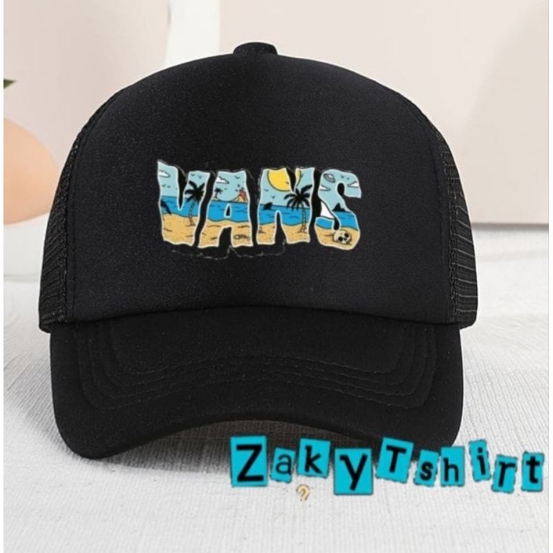 Topi Bisbol Vans The Wall / Topi Trucker / Topi Jaring Vans
