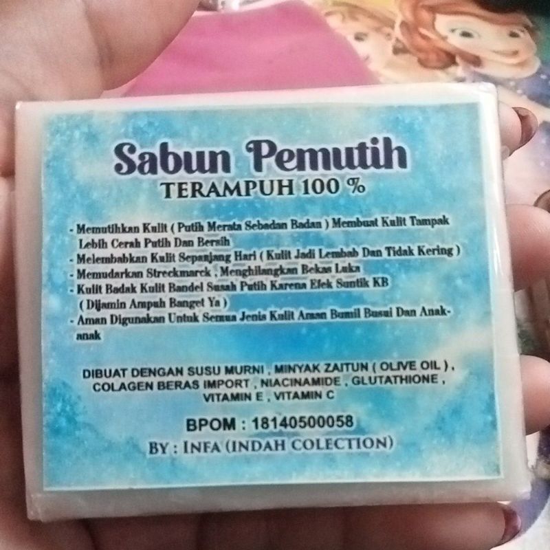 Sabun pemutih terampuh by indah collection