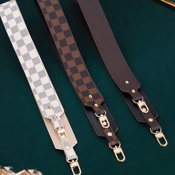 KODE R25A TALI PANJANG TAS LV IMPORT 11cm TALI SLEMPANG LV BAG STRAP TALI TAS SLEMPANG LV ART G1R6