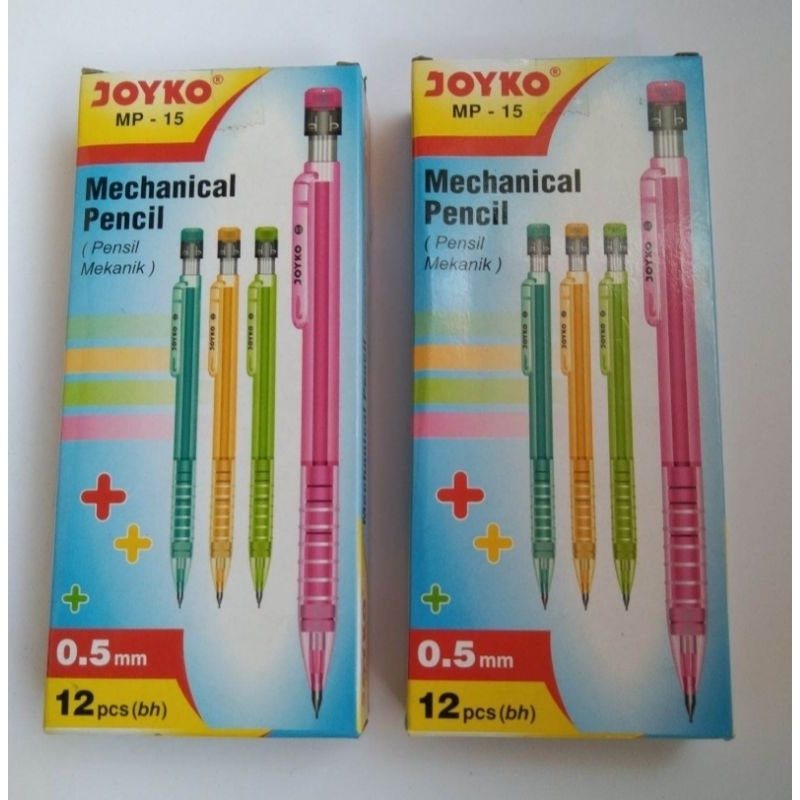 

Pensil Mekanik Original JOYKO MP-15 Isi 12 pcs