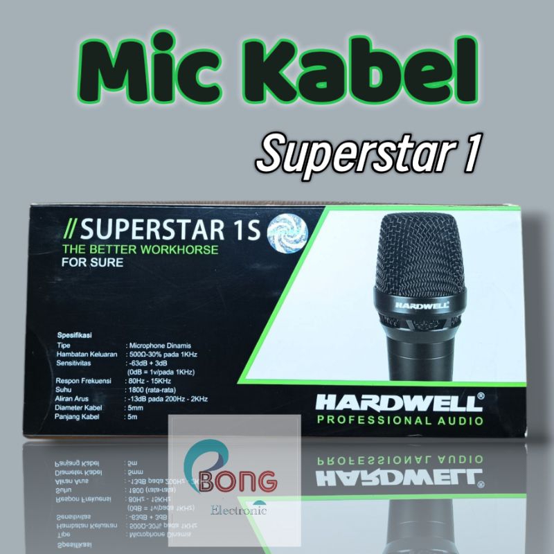 Microphone Hardwell Superstar 1