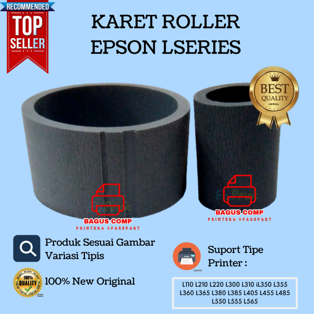 Karet Pick up Roller Karet Printer Epson Lseries L110 L120 L300 L310 L210 L350 L360 L365