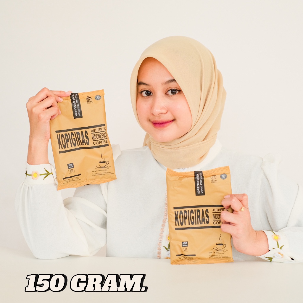 

KOPI GIRAS 150 GRAM - KOPI ROBUSTA - KOPI HITAM - KOPI BUBUK - KOPI MURAH - KOPI ENAK
