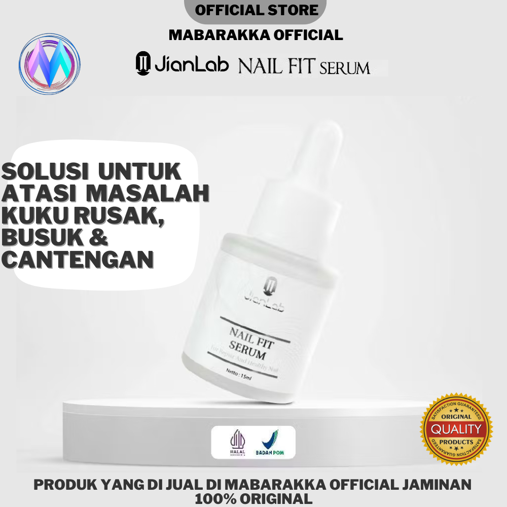 jianlab nail fit serum solusi kuku rusak nail fit repair