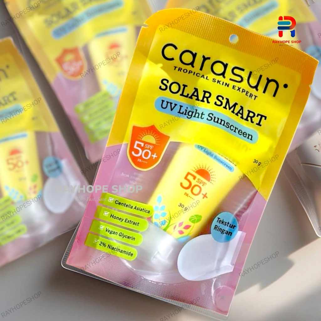 PROMO Carasun Tropical Skin Expert Solar Smart UV Light Sunscreen Korea Sun Screen SPF 50+ Tekstur R