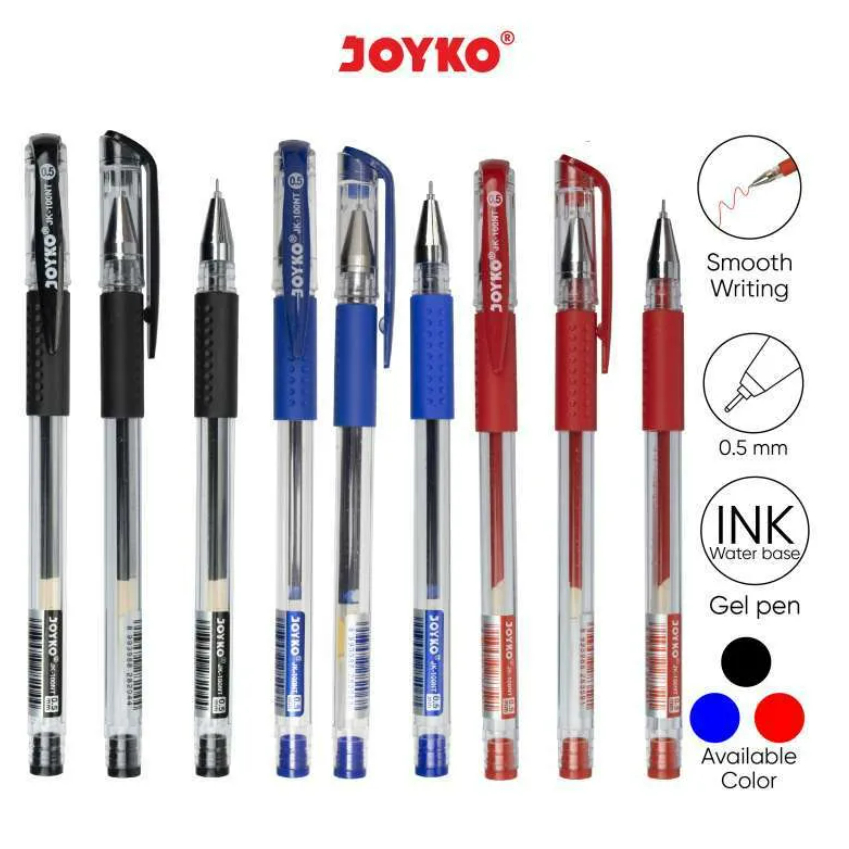 

Pulpen Gel Joyko JK - 100NT ( PACK )