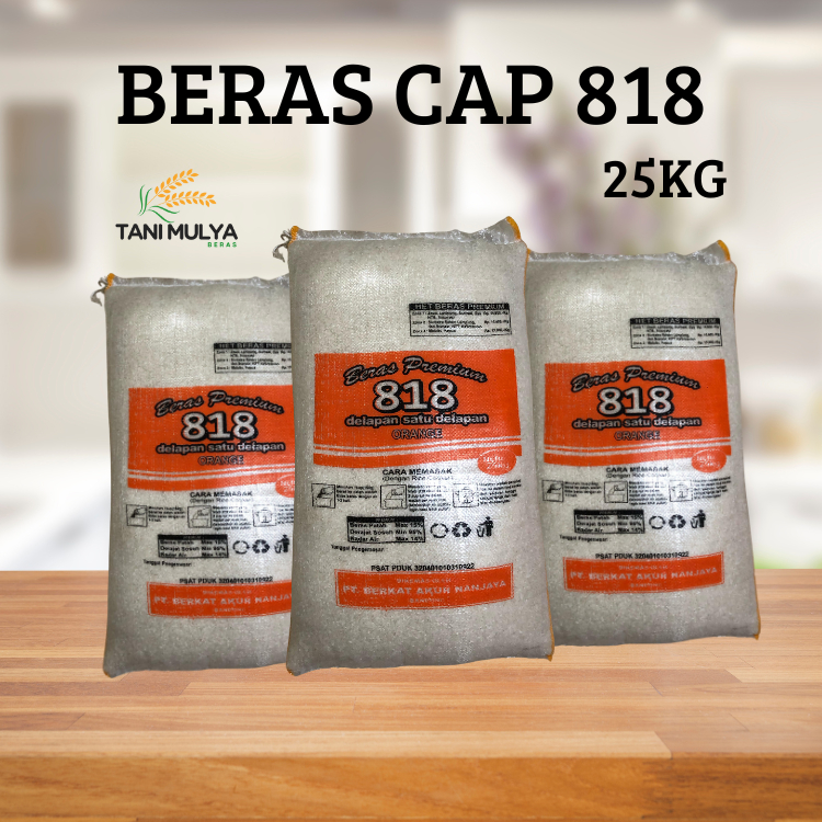 

Beras Cap 818 25Kg Beras Premium