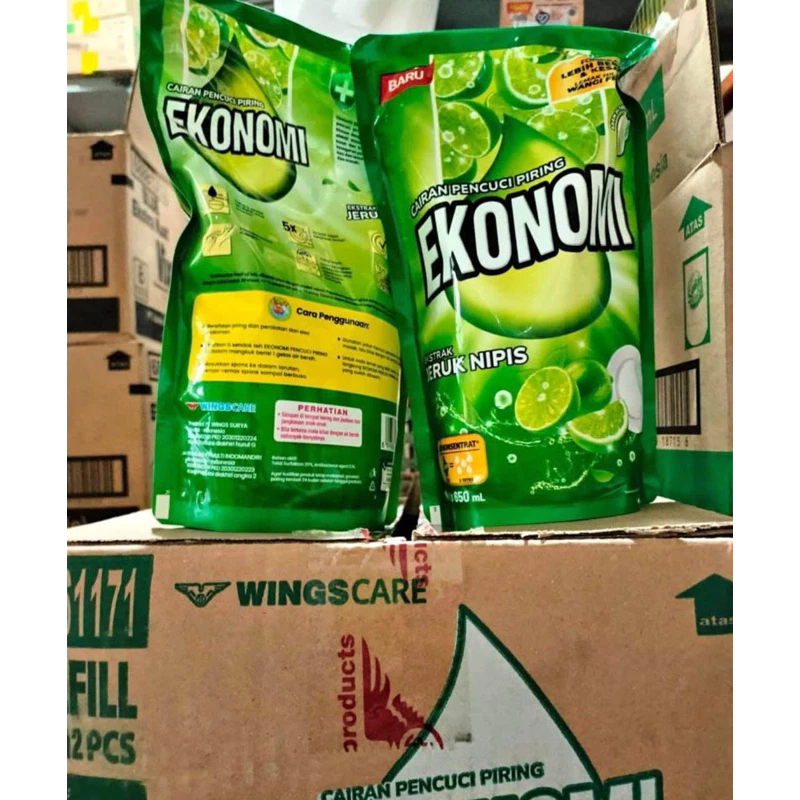 Ekonomi Cuci Piring 1 Karton (12 Pcs x 650ml)