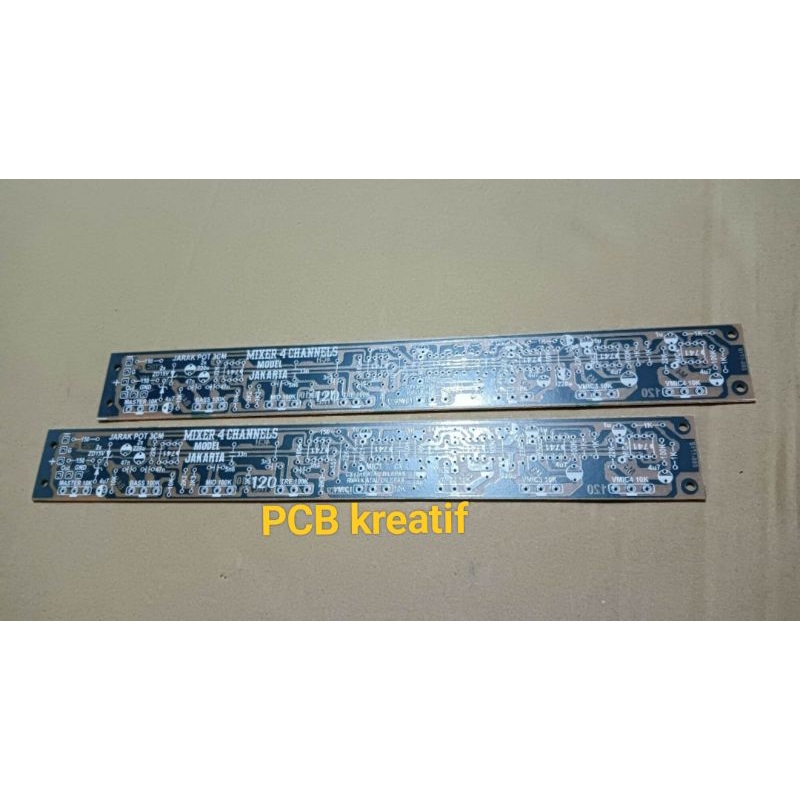 PCB mixer 4CH mic 1 -- mic 4