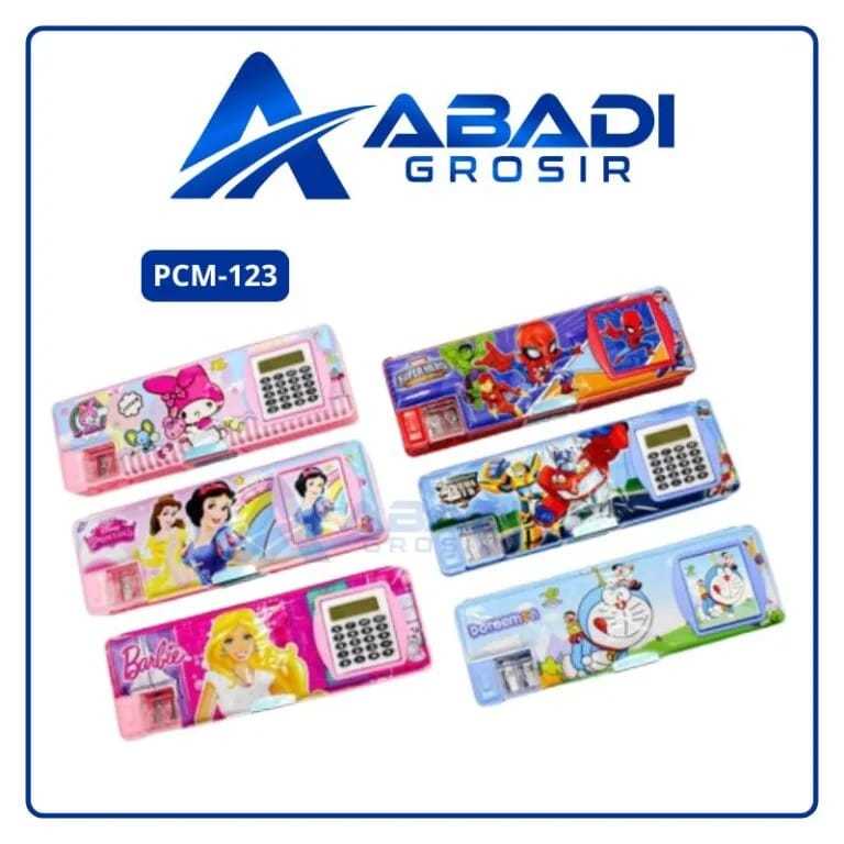 

KOTAK TEMPAT PENSIL/ Kotak Pensil Kalkulator Case Magnit PCM123