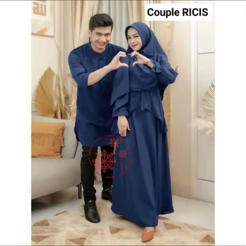 GAMIS COUPLE RIA RICIS COUPLE | GAMIS COUPLE PASANGAN SUAMI ISTRI | GAMIS COUPLE REMAJA/TUNANGAN