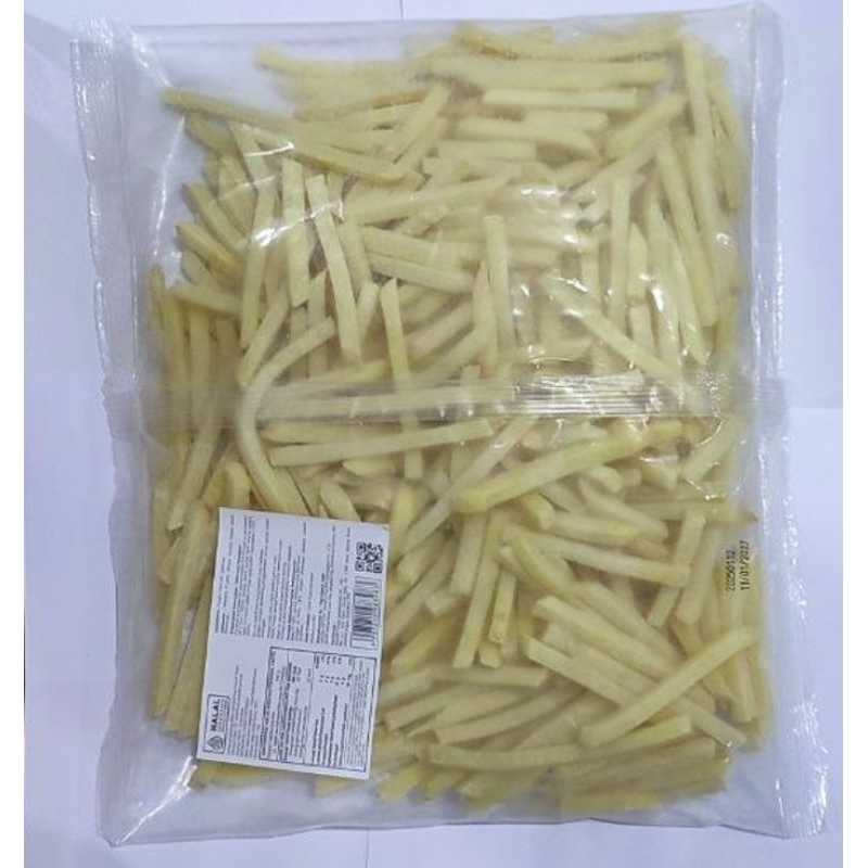 

Kentang Goreng Frozen Shoestring Import / French Fries Shoestring Import | Berat Bersih 1kg