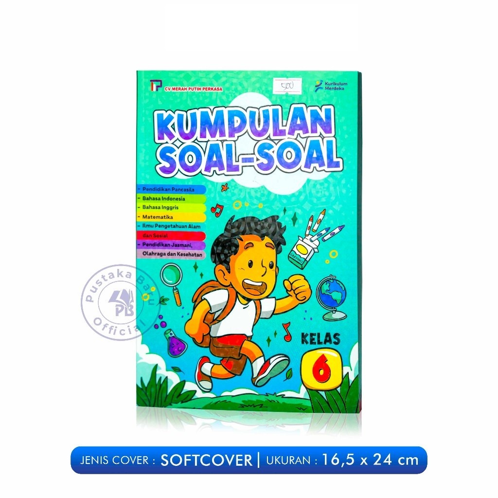 Buku Kumpulan Soal SD MI / Buku Ulangan Harian / Buku LKS SD Kurikulum Merdeka Kelas 1 2 3 4 5 6 Dil