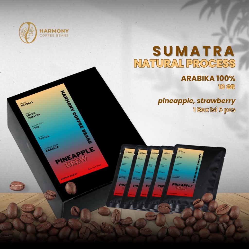 

Kopi Arabika Single Origin Medium Roast Arabika 5 Drip Bag Instant Filter