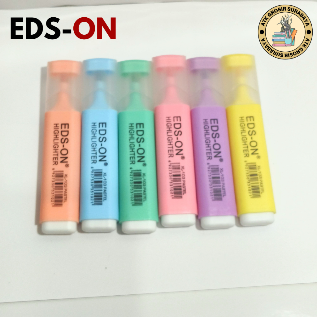 

EDS-ON Highligter Penanda Tulisan Berwarna Best Quality - SATUAN