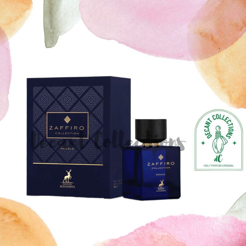 Parfum Unisex Original Maison Alhambra Zaffiro Collection Regale EDP